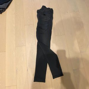 Citizens of Humanity Rocket Crop Jeans in washed black